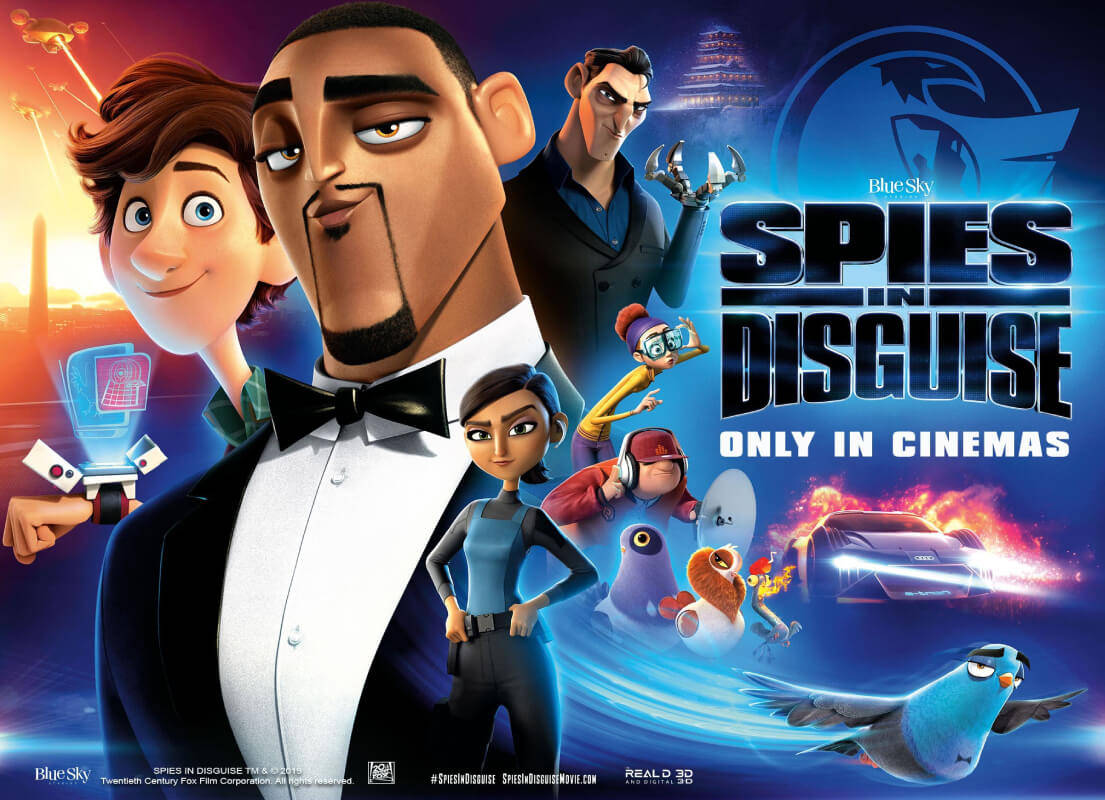 Spies In Disguise Only In Cinemas Background