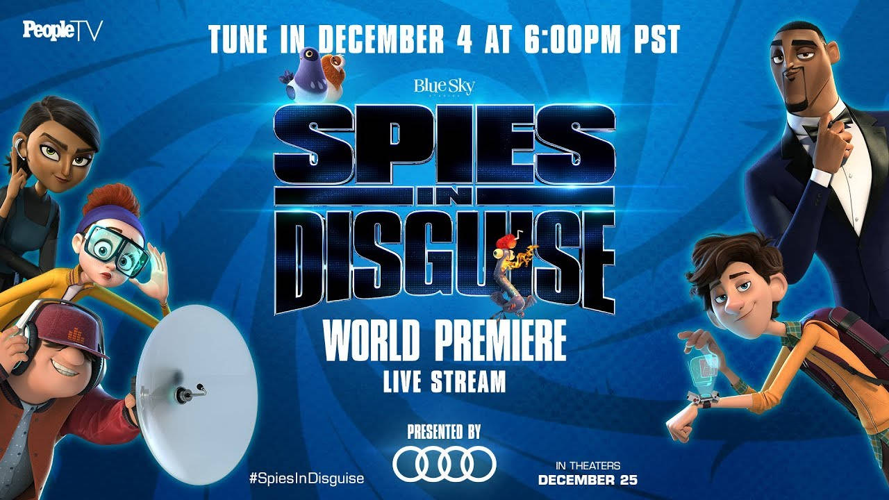 Spies In Disguise World Premiere Background