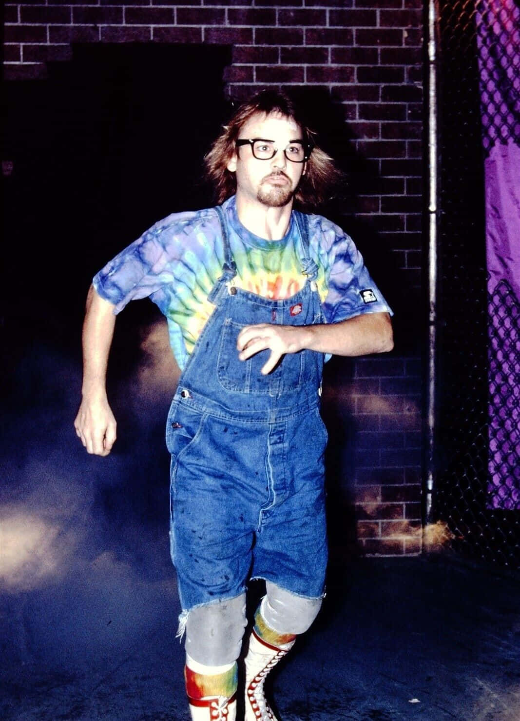 Spike Dudley Wrestling Attire Background