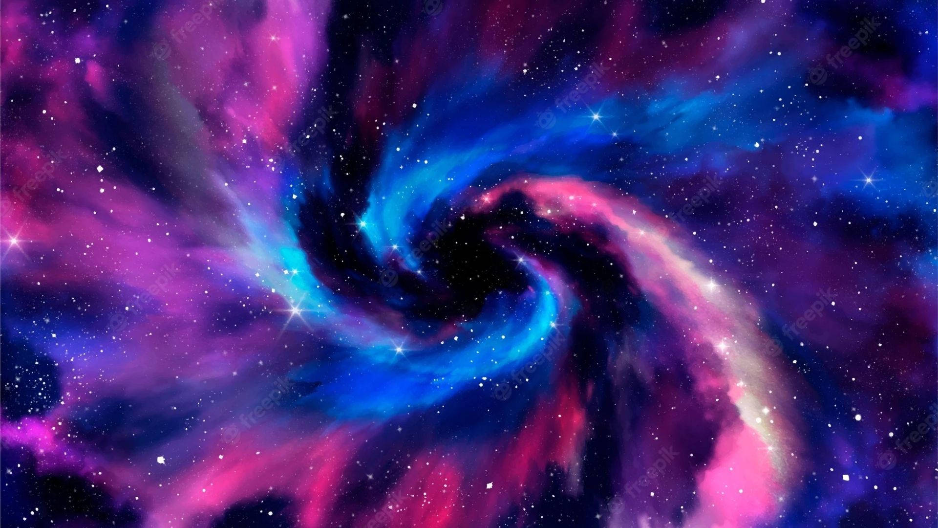 Spinning Galaxy Background Background