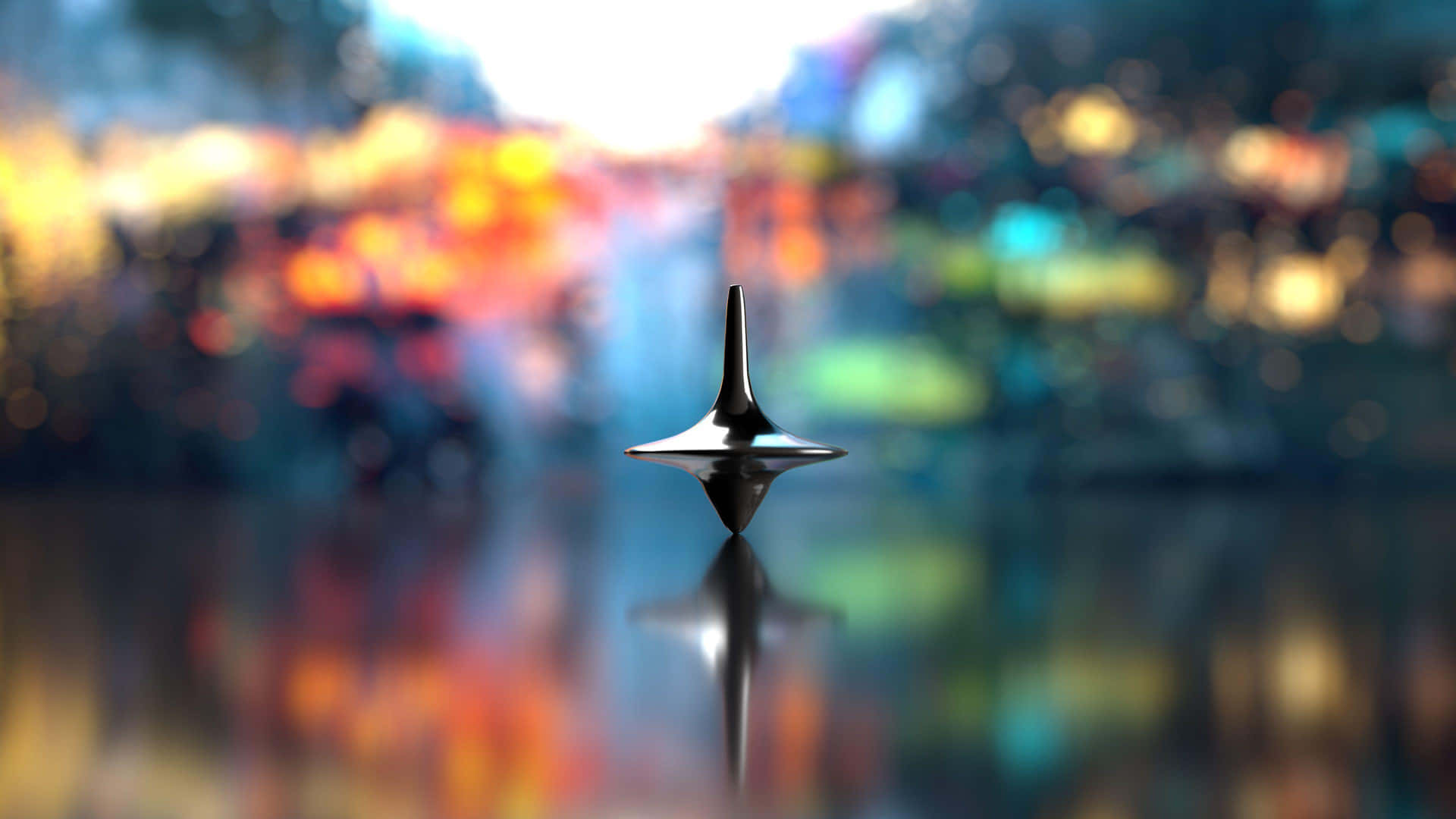 Spinning Top Dreamscape Background