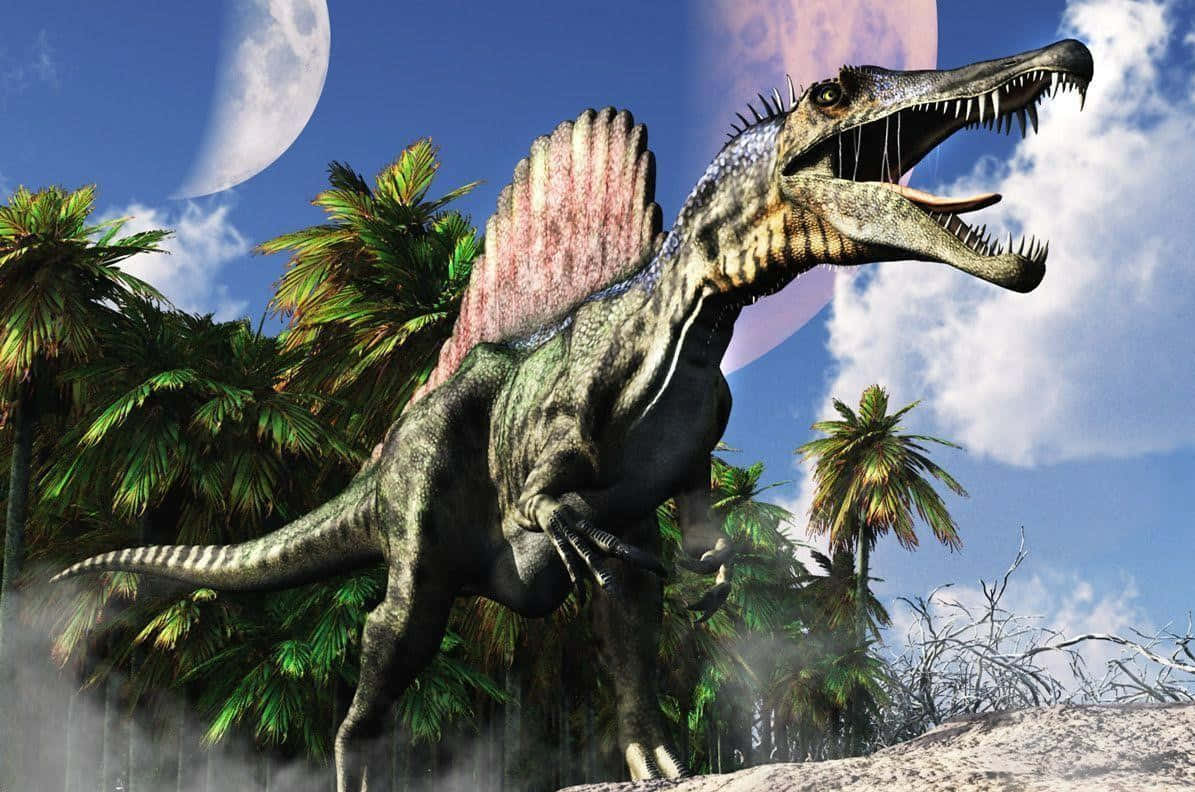 Spinosaurus In The Island