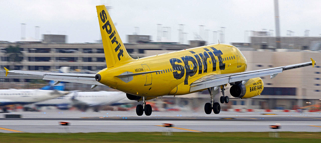 Spirit Airlines Flying Snapshot