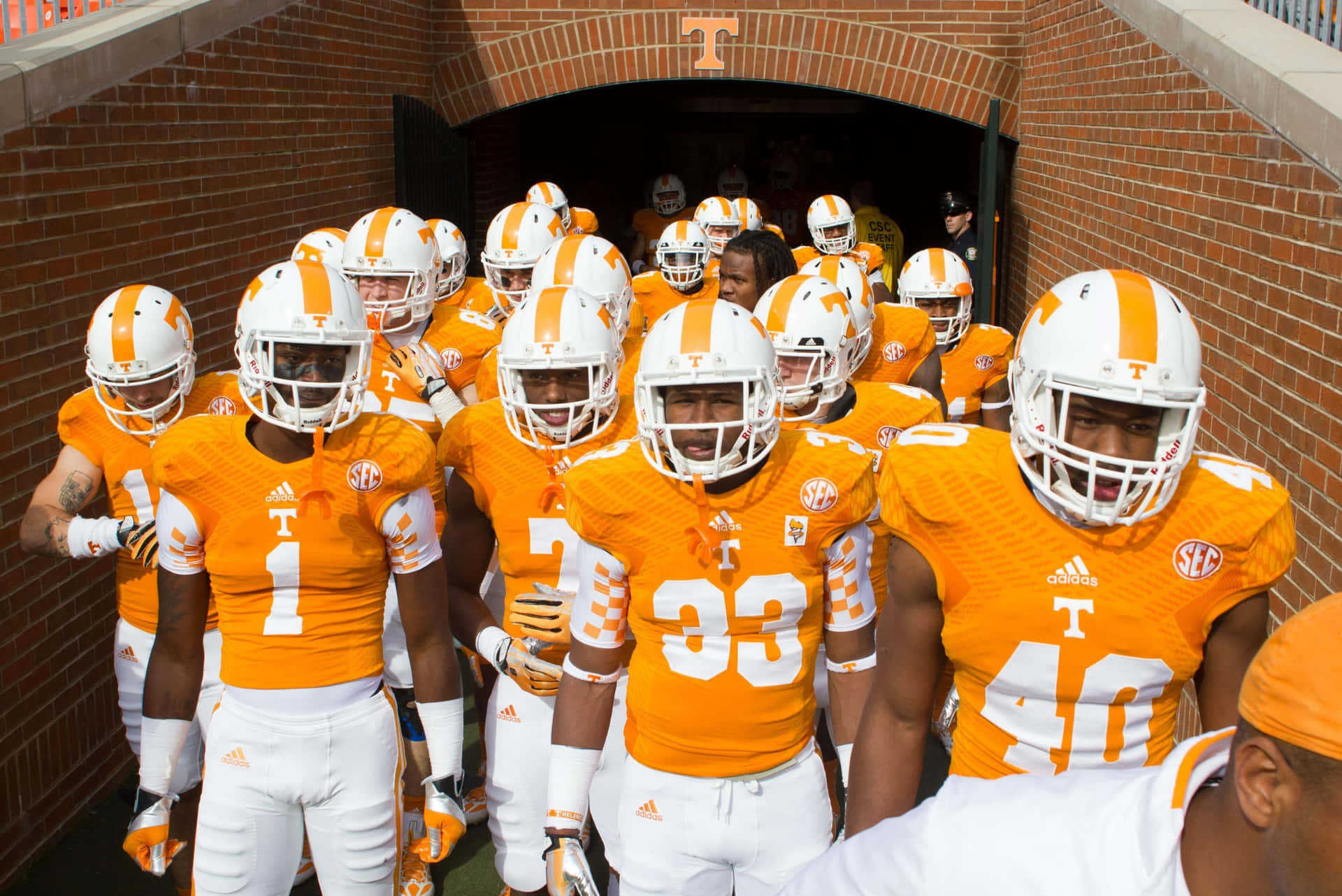 Spirit Of The Fans Unite At A Tennessee Volunteers Home Game Background