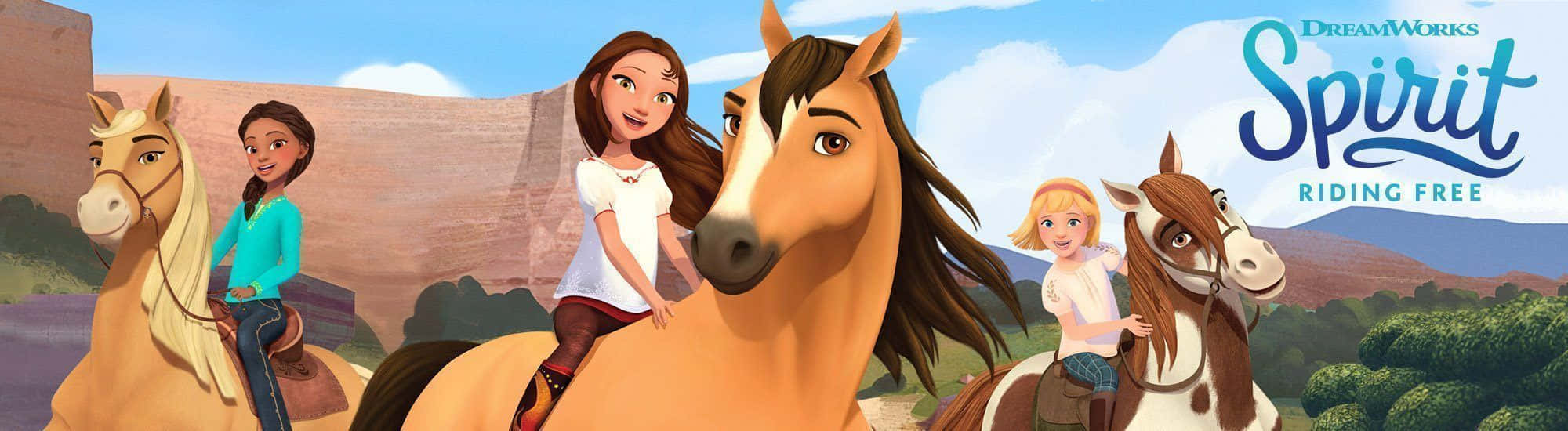 Spirit Riding Free Dual Screen