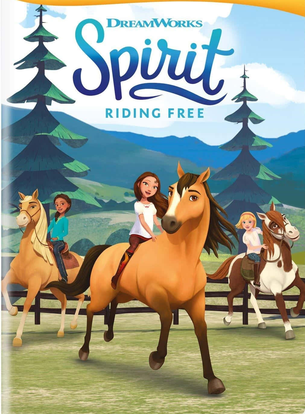 Spirit Riding Free Graphic Poster