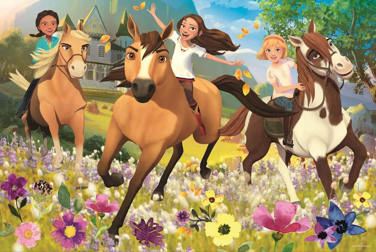 Spirit Riding Free Happy