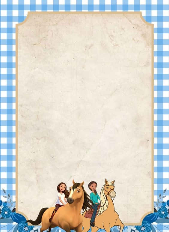 Spirit Riding Free Phone Background