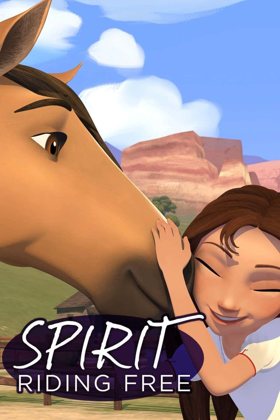 Spirit Riding Free Portrait Background