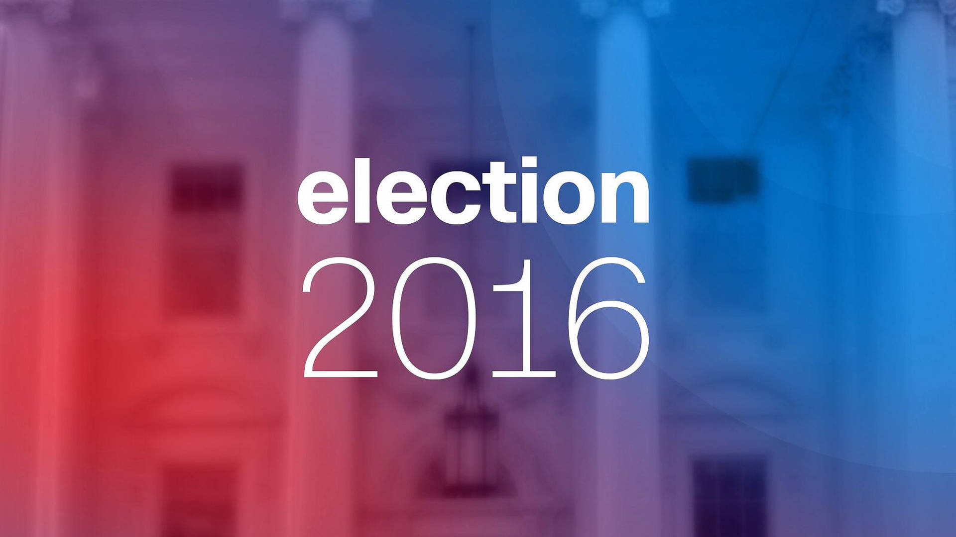 Spirited 2016 Election Scene Background