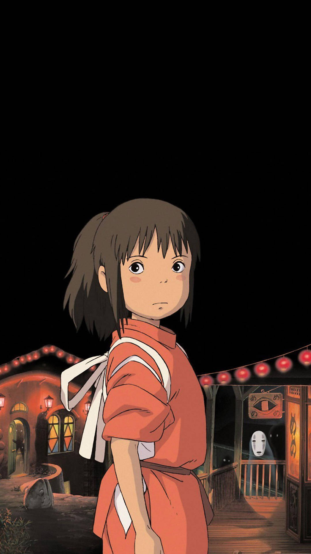 Spirited Away Cute Chihiro Background