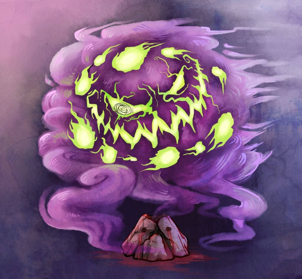 Spiritomb Art Drenched In Blood