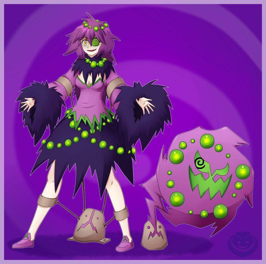 Spiritomb As Anime Girl