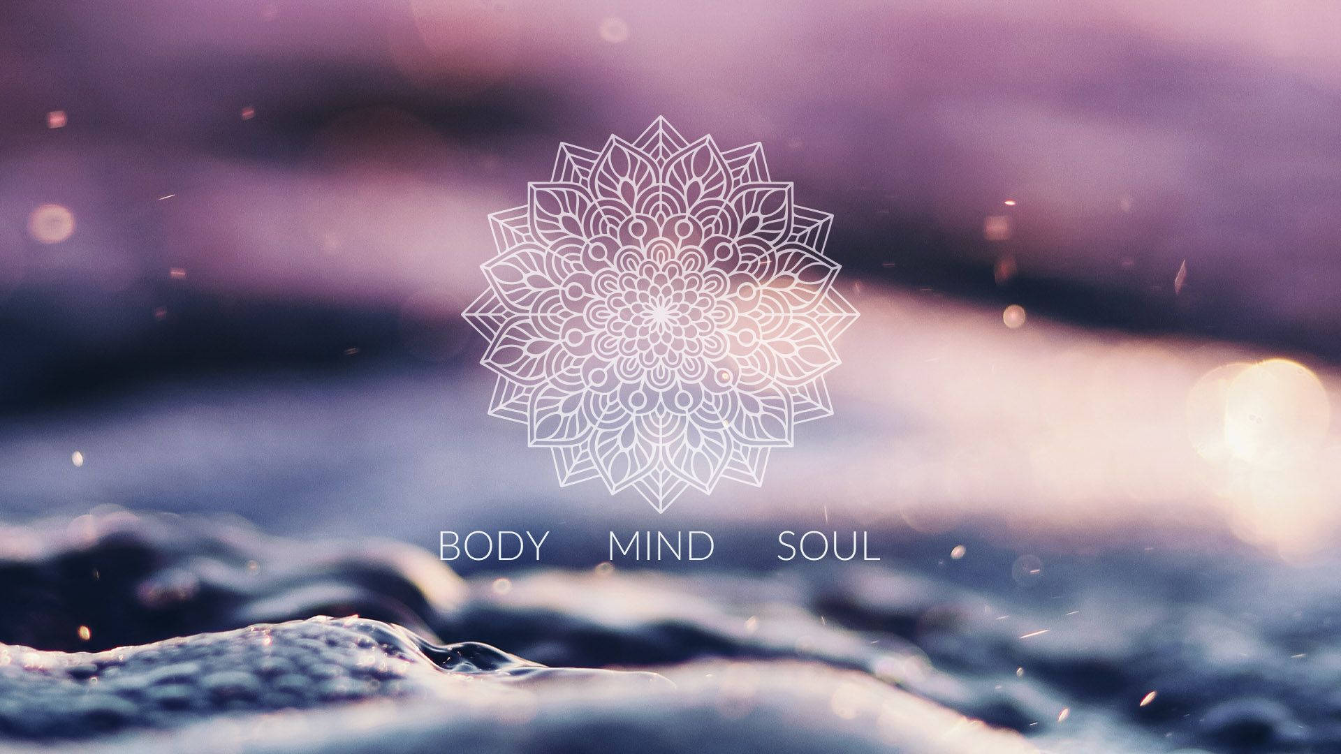 Spiritual Aesthetic Body Mind Soul Background