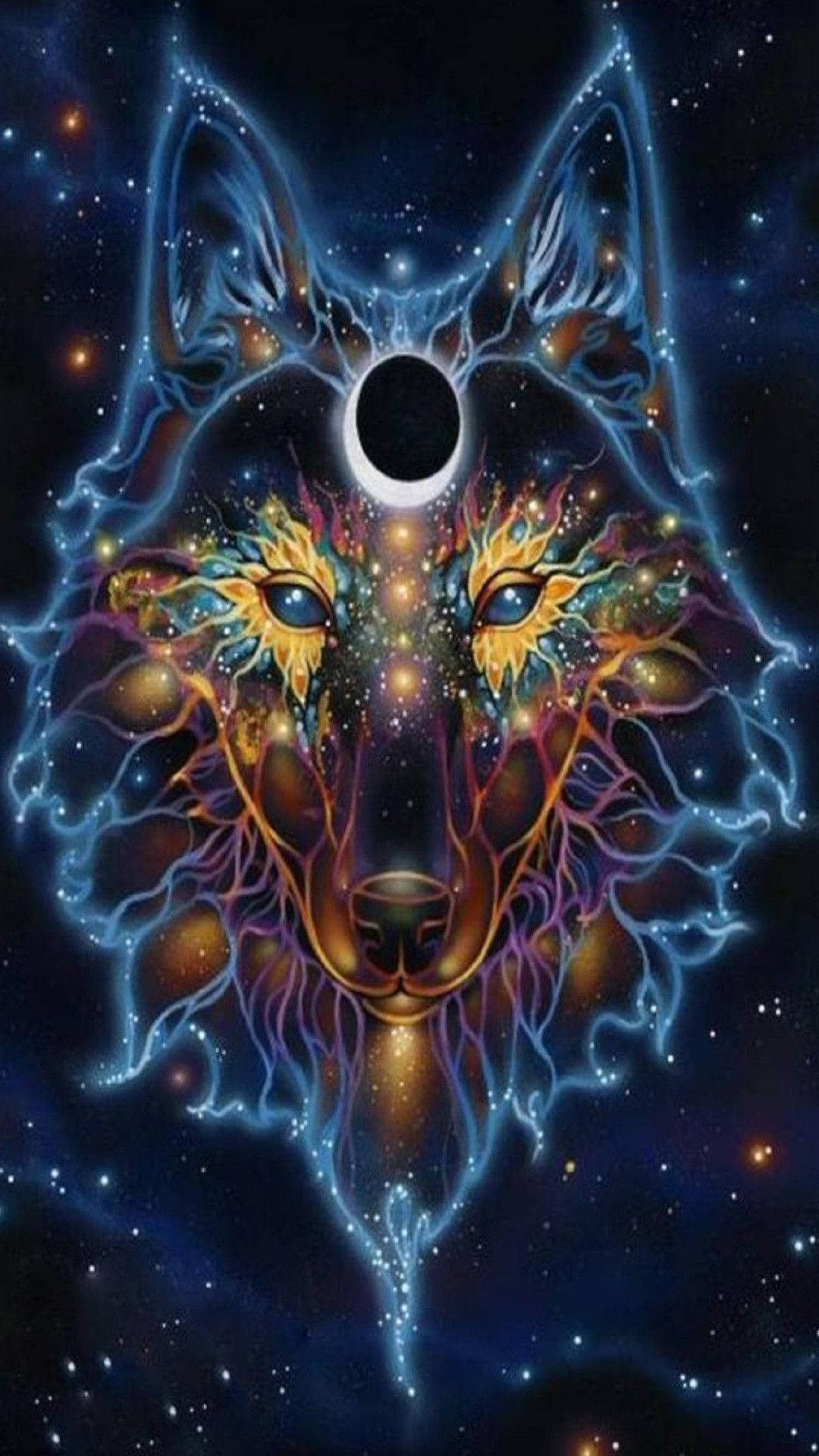 Spiritual Aesthetic Divine Wolf