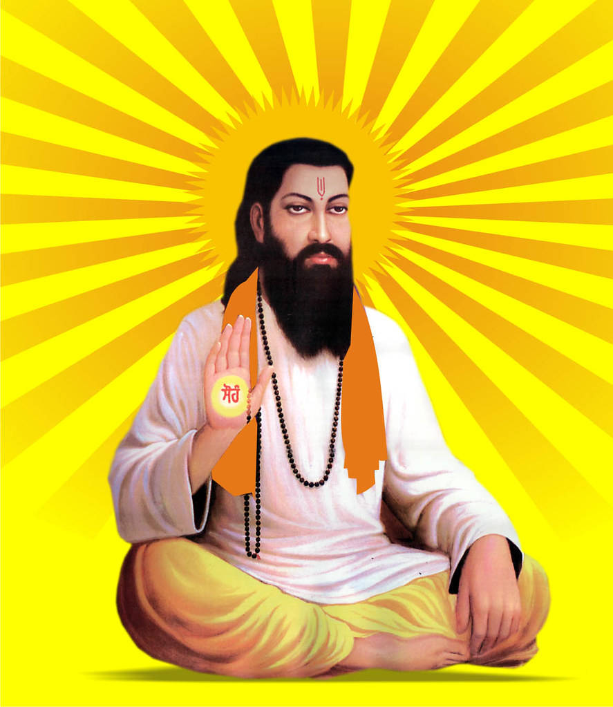 Spiritual Enlightener - Guru Ravidass Ji Background