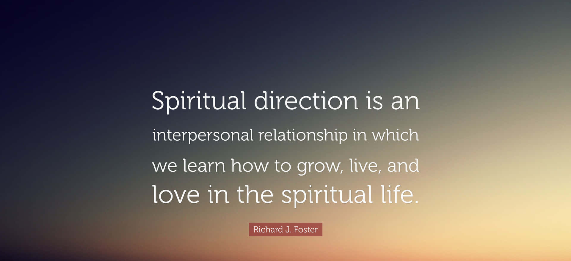 Spiritual Interpersonal Relationship Quote Background