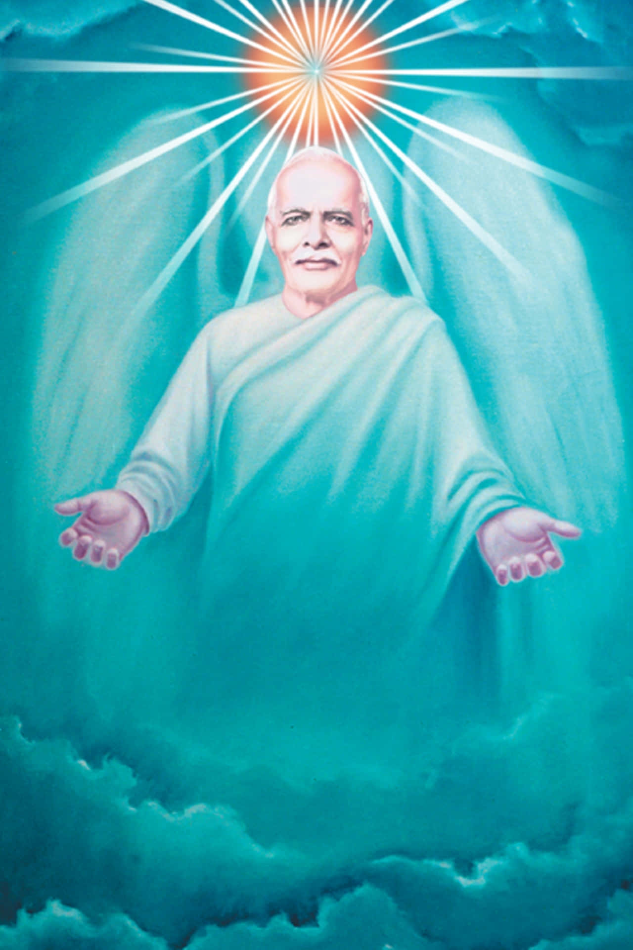 Spiritual Leader Illumination Art