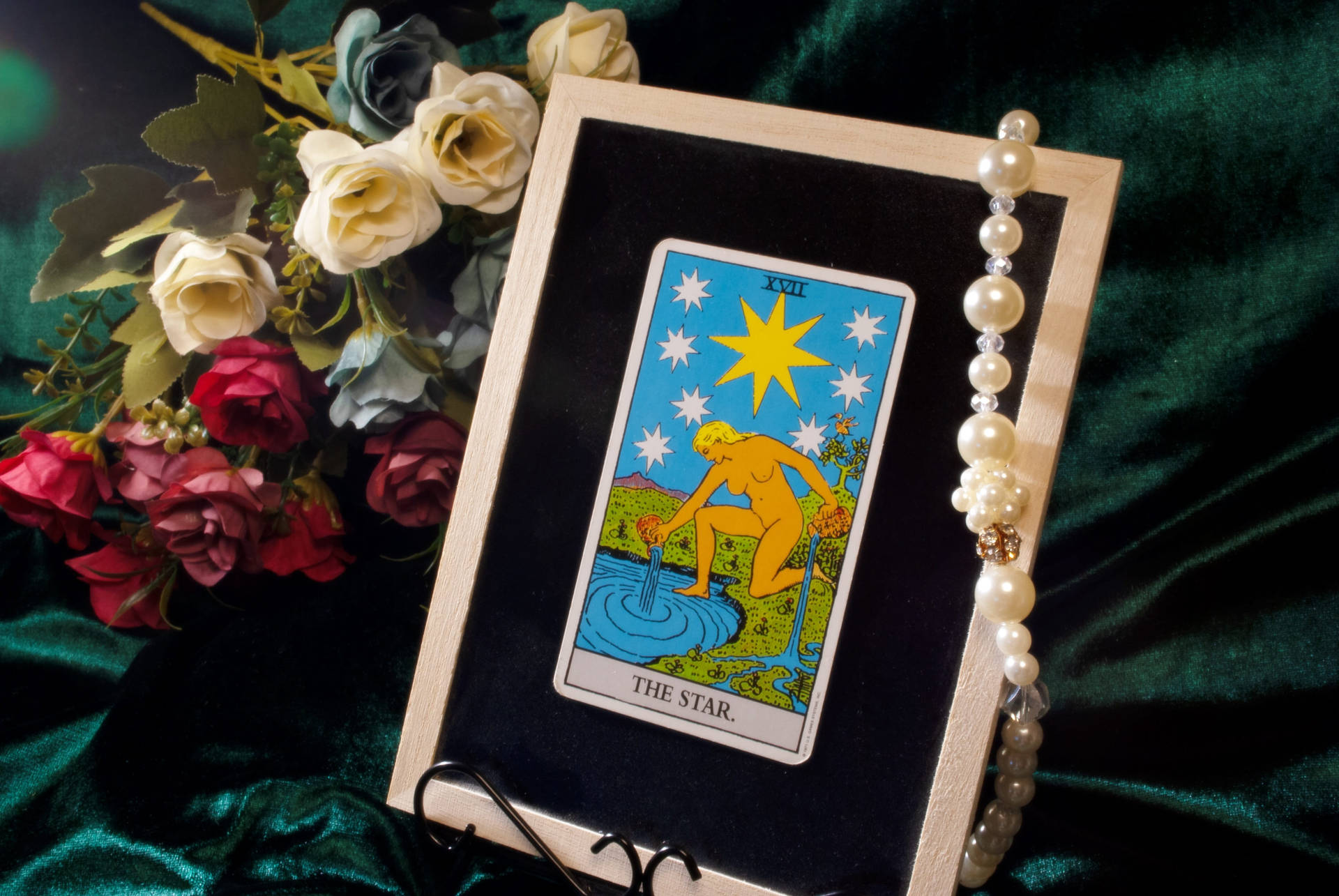 Spiritual Tarot Card Background