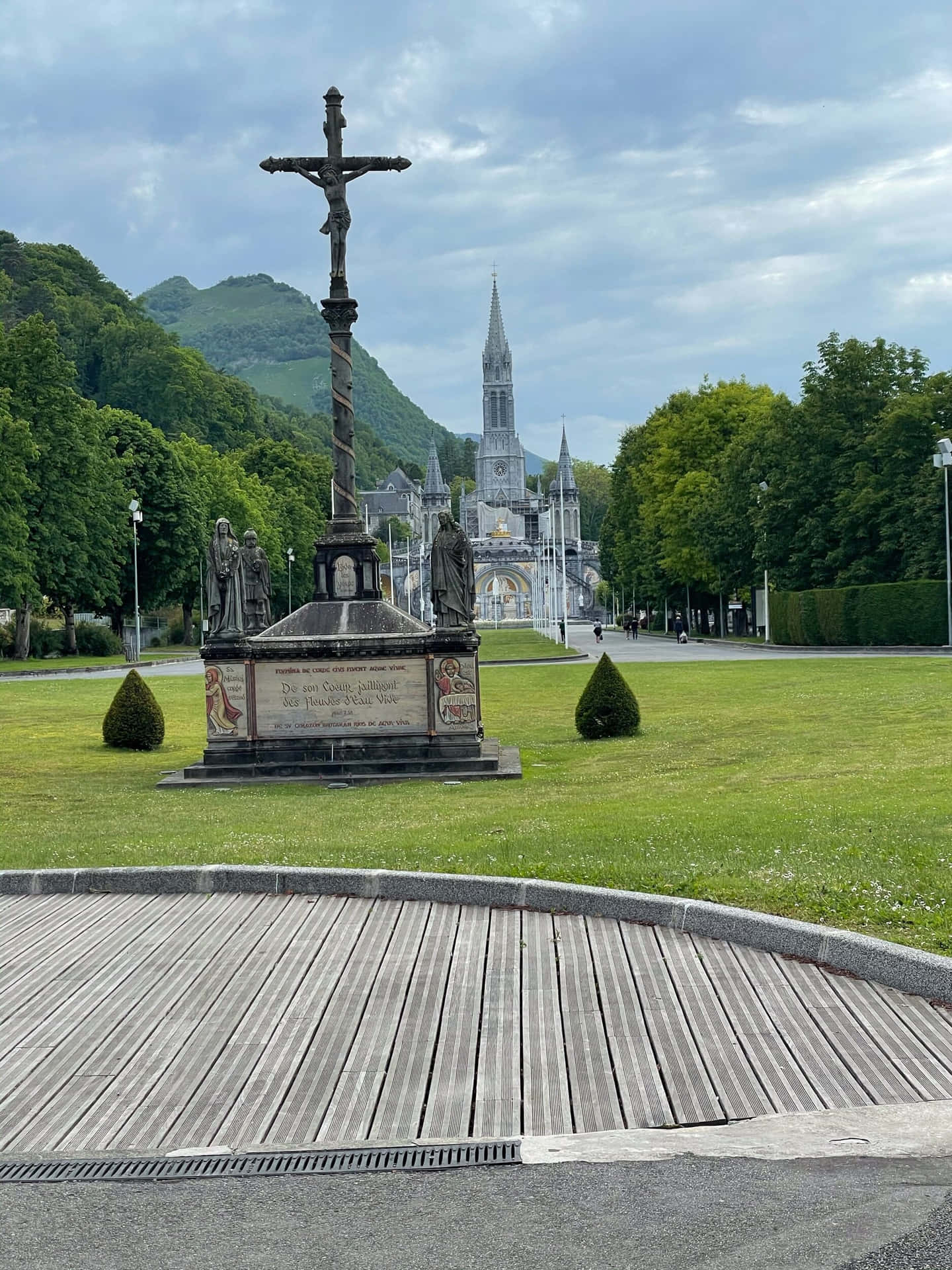 Spiritual Tranquility At Lourdes Sanctuary