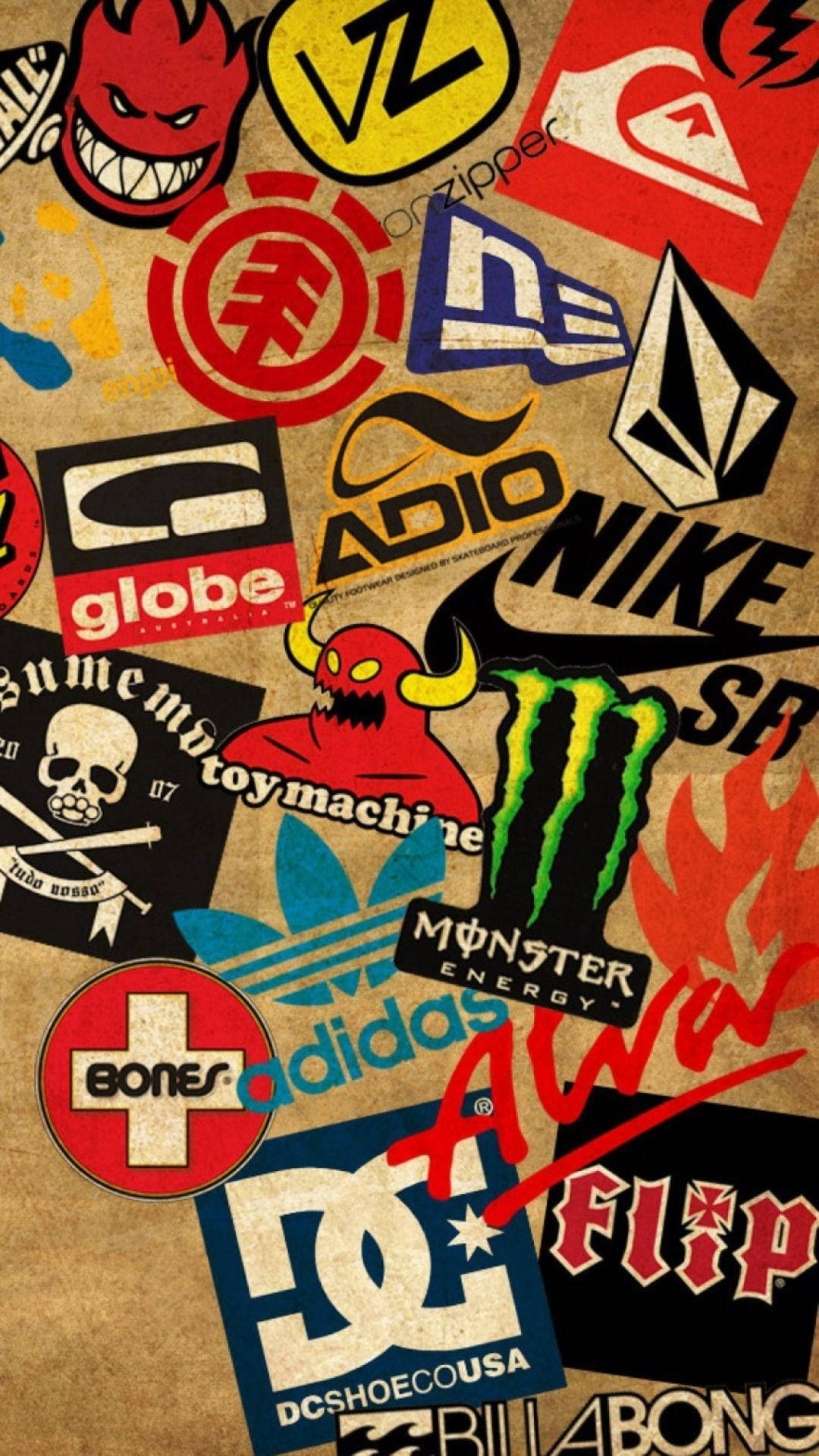 Spitfire Logo Collage Of Brands Background