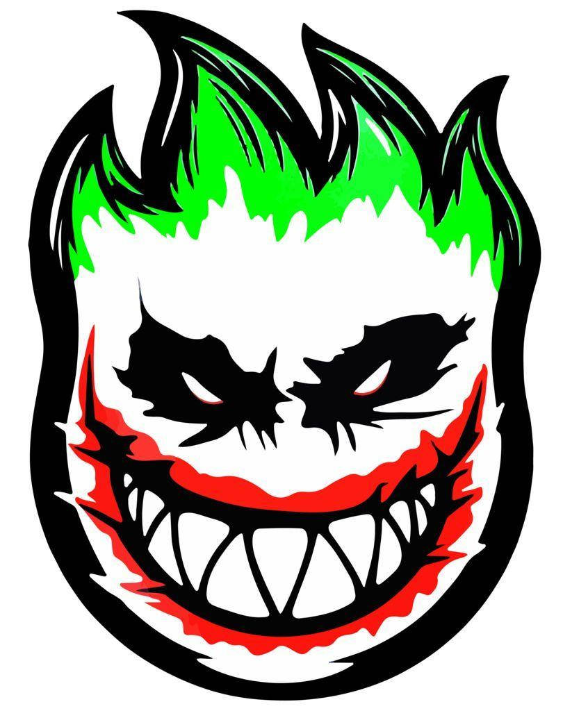 Spitfire Logo Dc Comics Joker Background