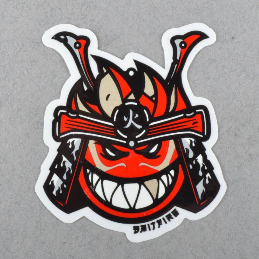 Spitfire Logo Samurai Helmet Background