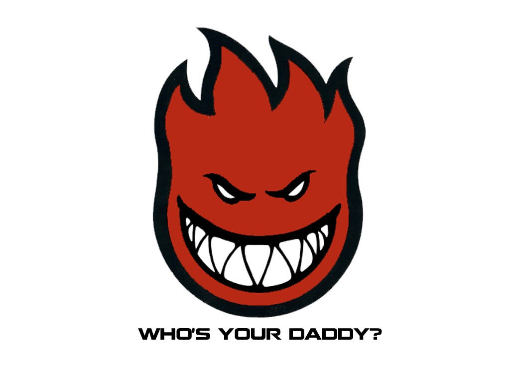 Spitfire Logo Who's Your Daddy Background