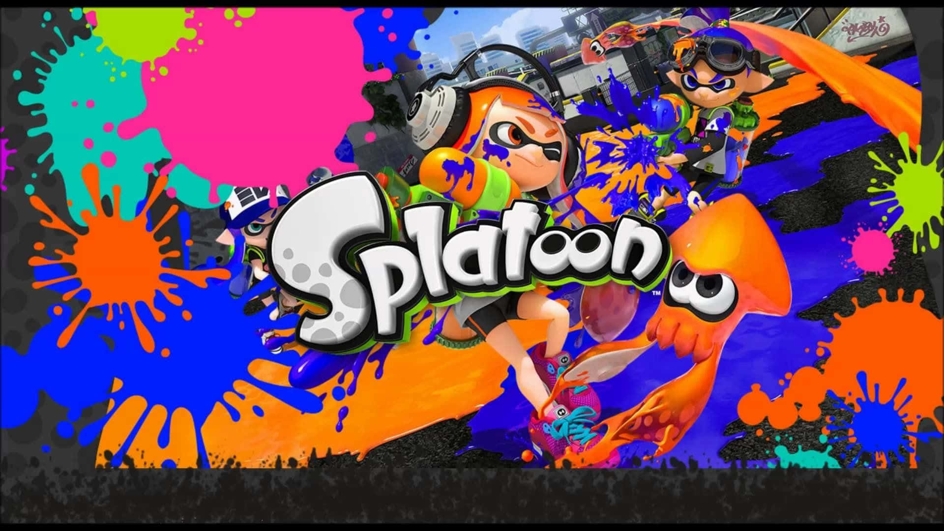 Splatoon 2 Action Packed Wallpaper Background