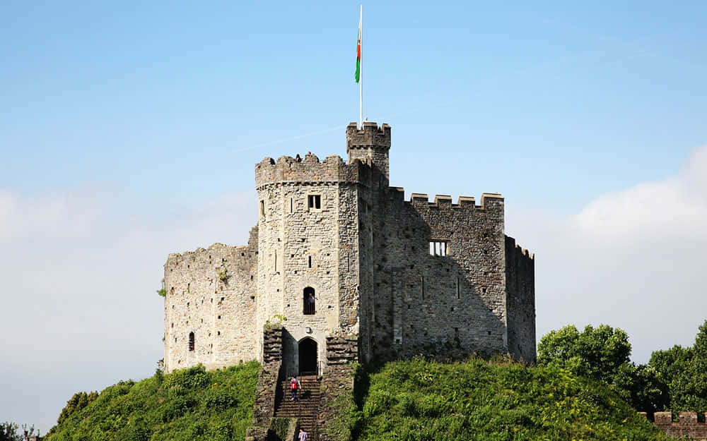 Splendid View Of Cardiff Castle