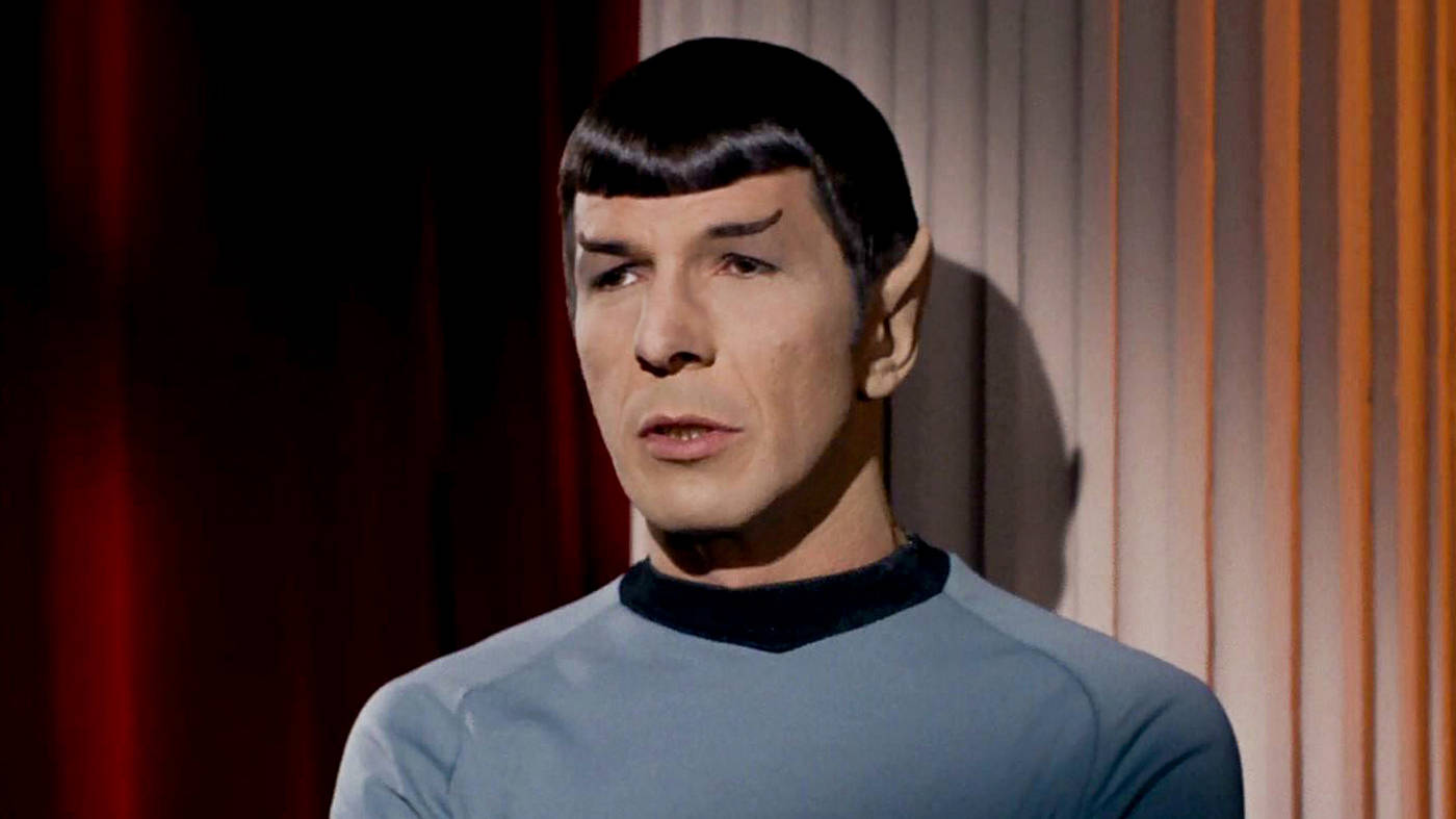 Spock Box Haircut Curvy Eyebrows Background