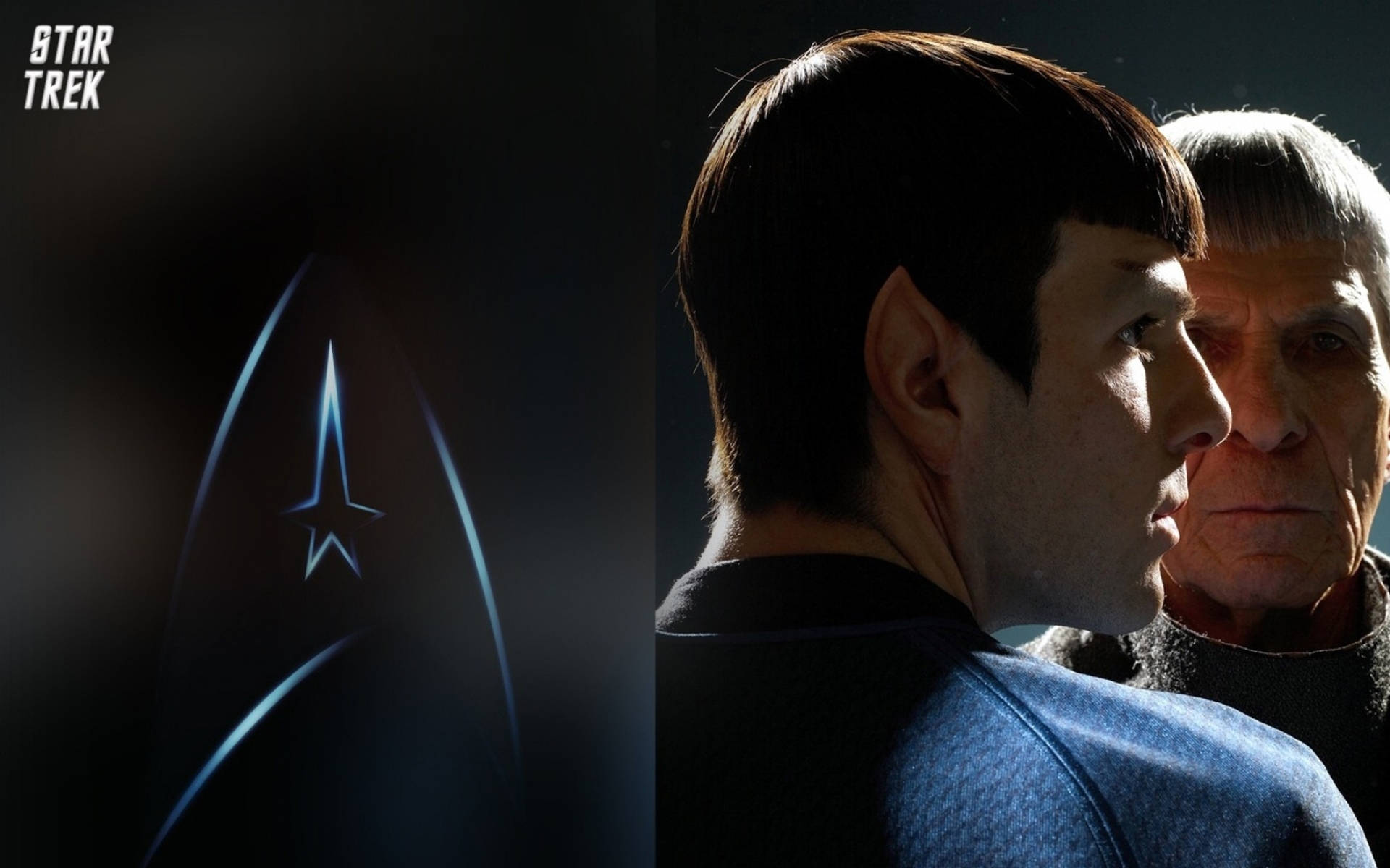 Spock Old And Young Version Background