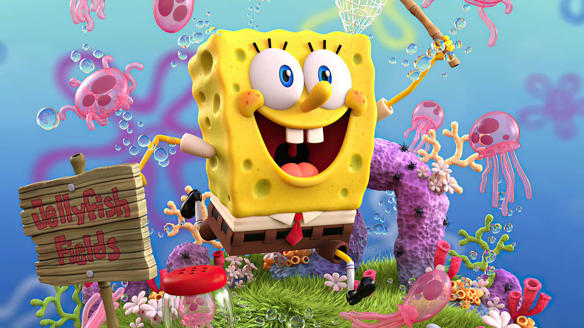 Sponge Bob Jellyfishing Adventure