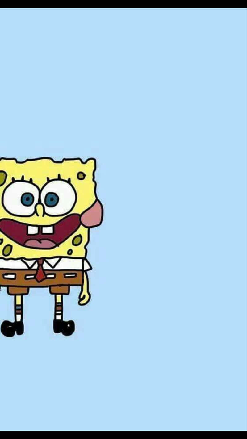 Spongebob Aesthetic Cute Matching Best Friend Wallper Idea Background