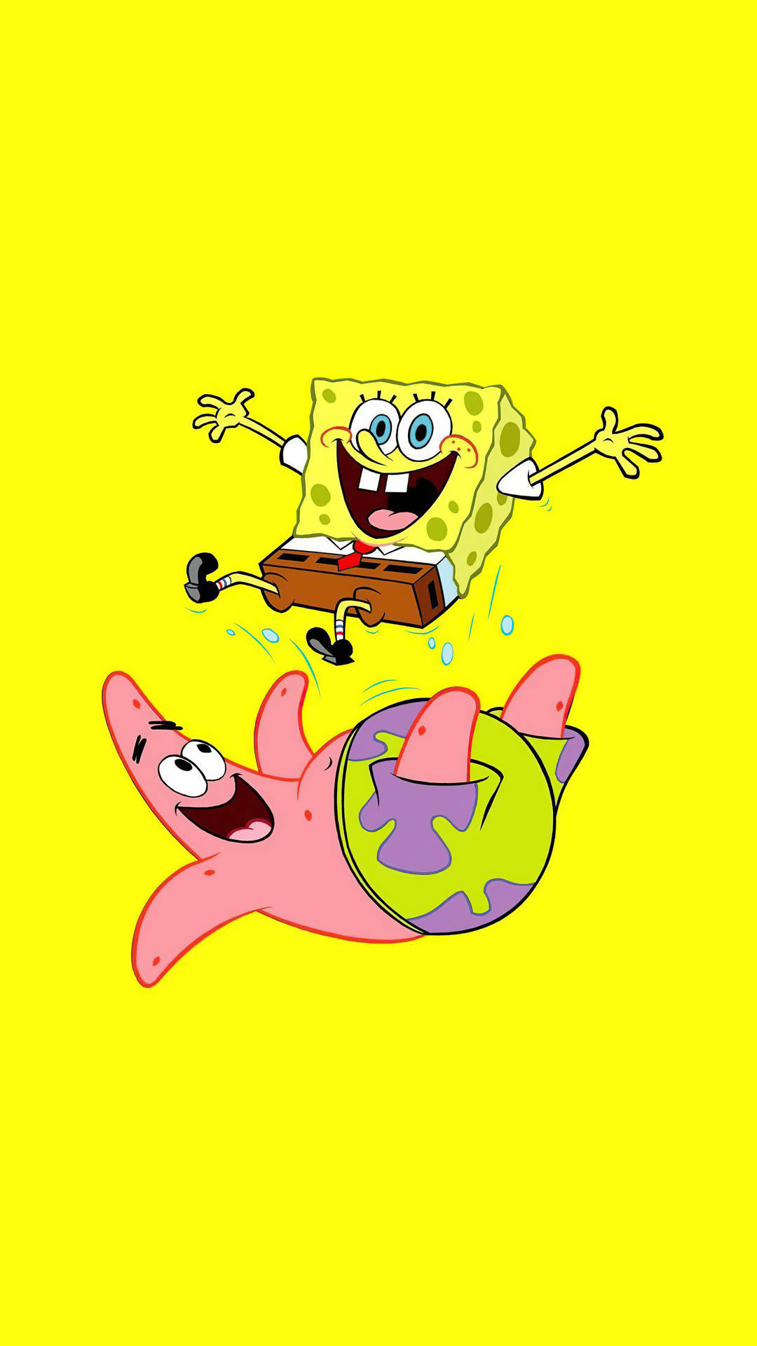 Spongebob And Patrick 2160x3840