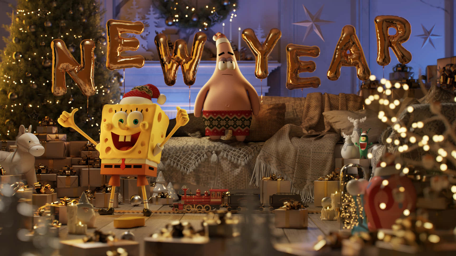 Spongebob And Patrick's Big Adventure Background