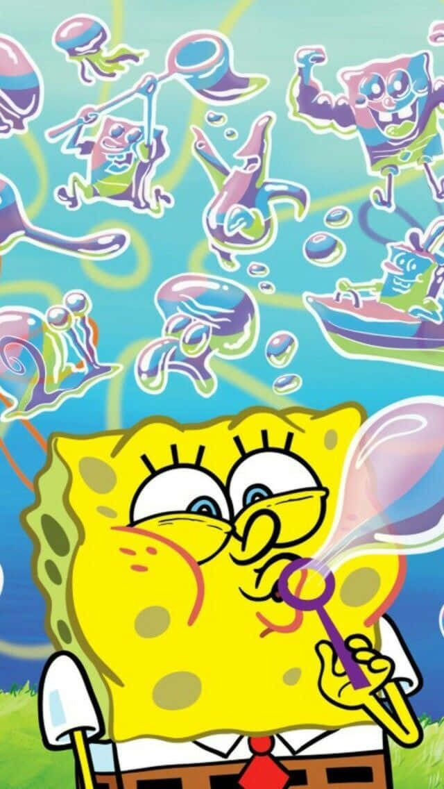 Spongebob Bubbles Jellyfish Fields