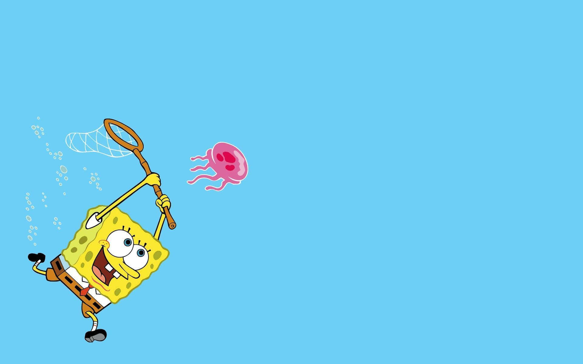 Spongebob Desktop Jellyfish Background