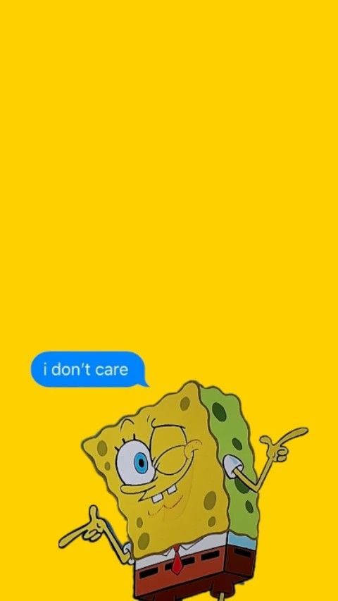 Spongebob I Don't Care Background