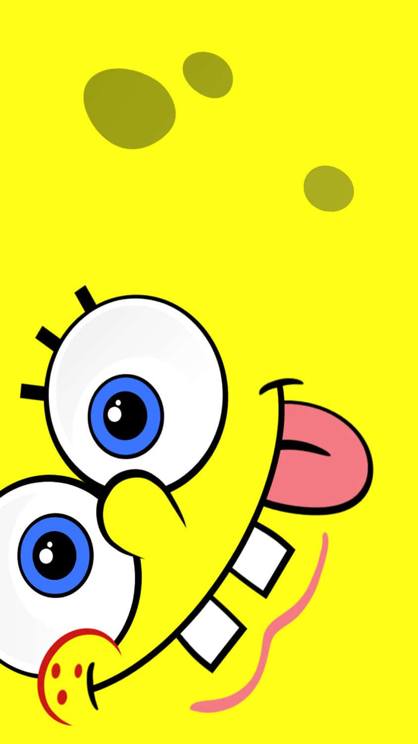 Spongebob Iphone 844 X 1500 Background
