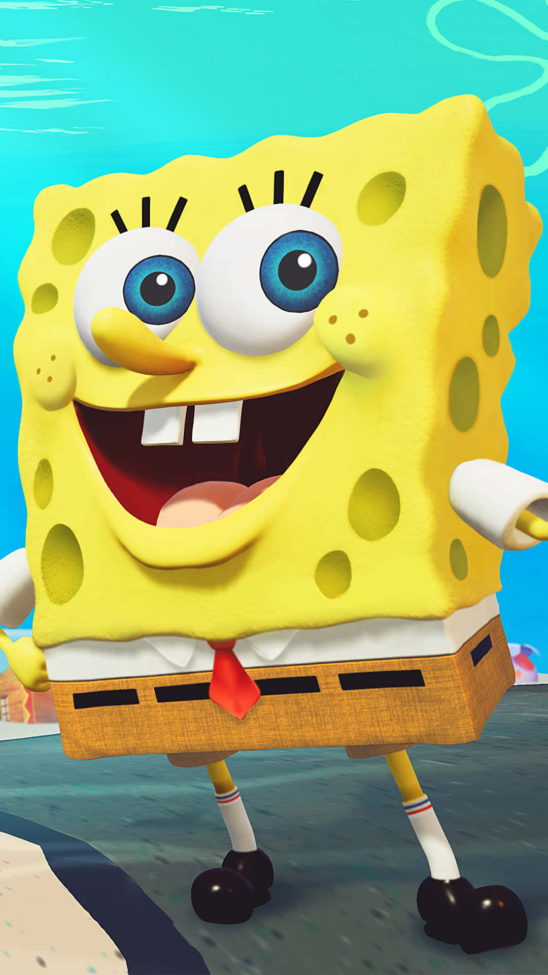'spongebob, Patrick & Squidward Doing What They Do Best!' Background