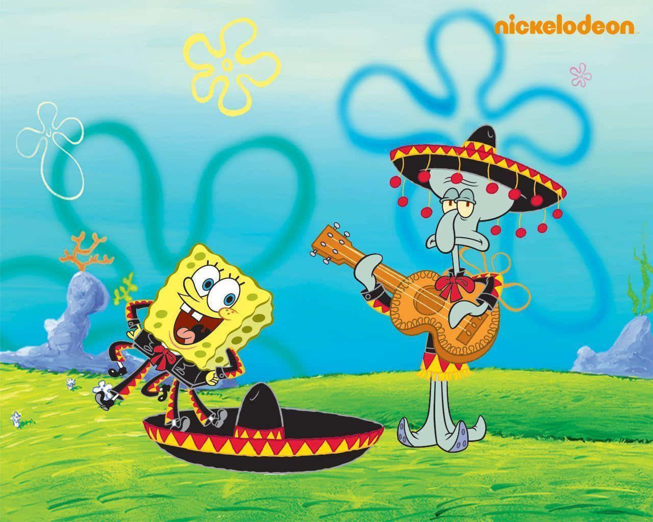 Spongebob Squarepants Mexican Music Background