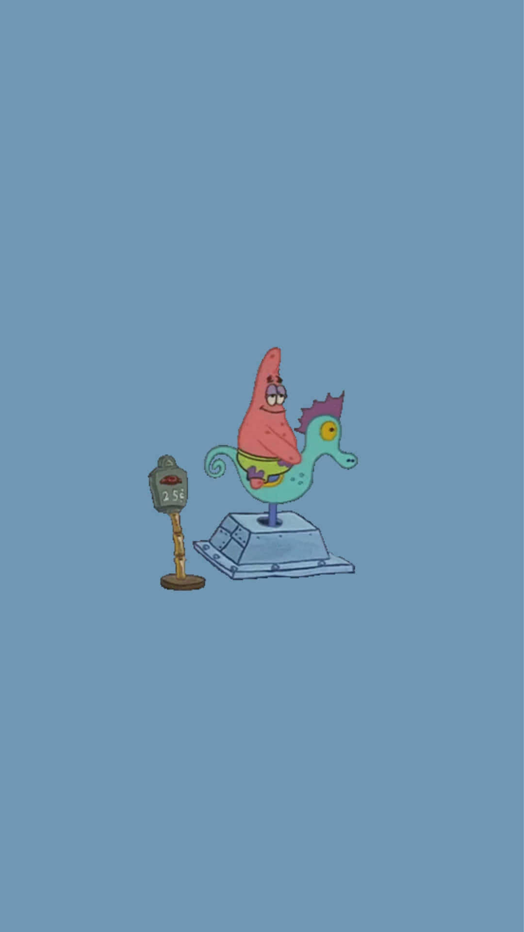 Spongebob Squarepants On A Boat Background