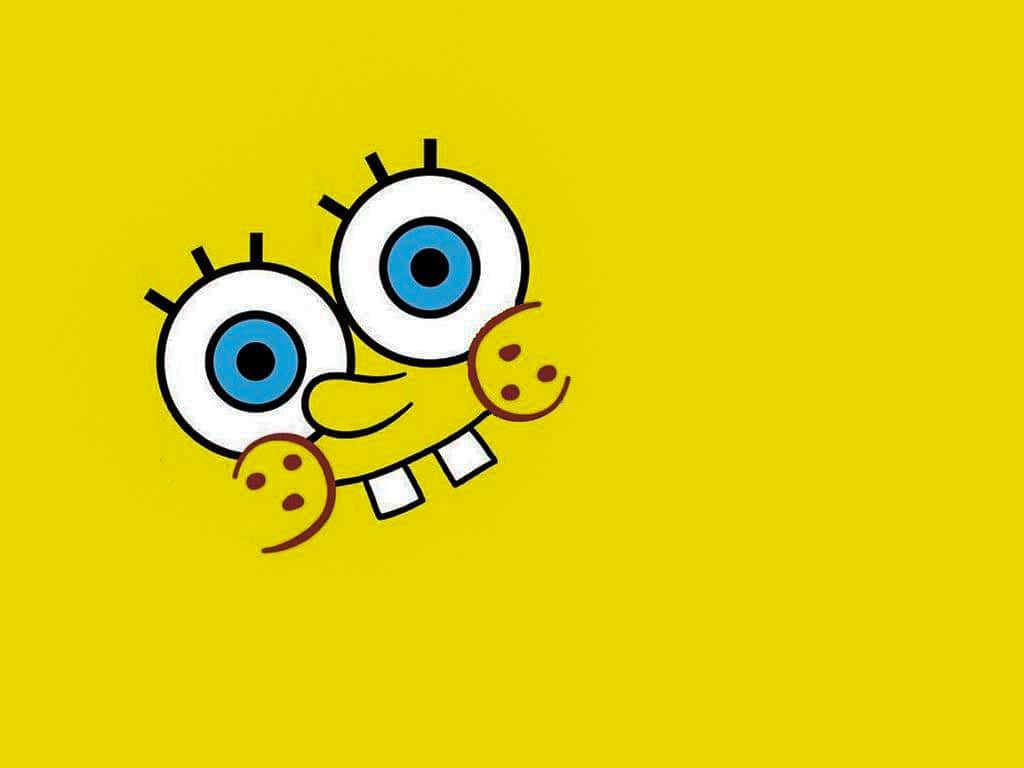 Spongebob Squarepants Showcasing His Stylish Supreme Outfit Background