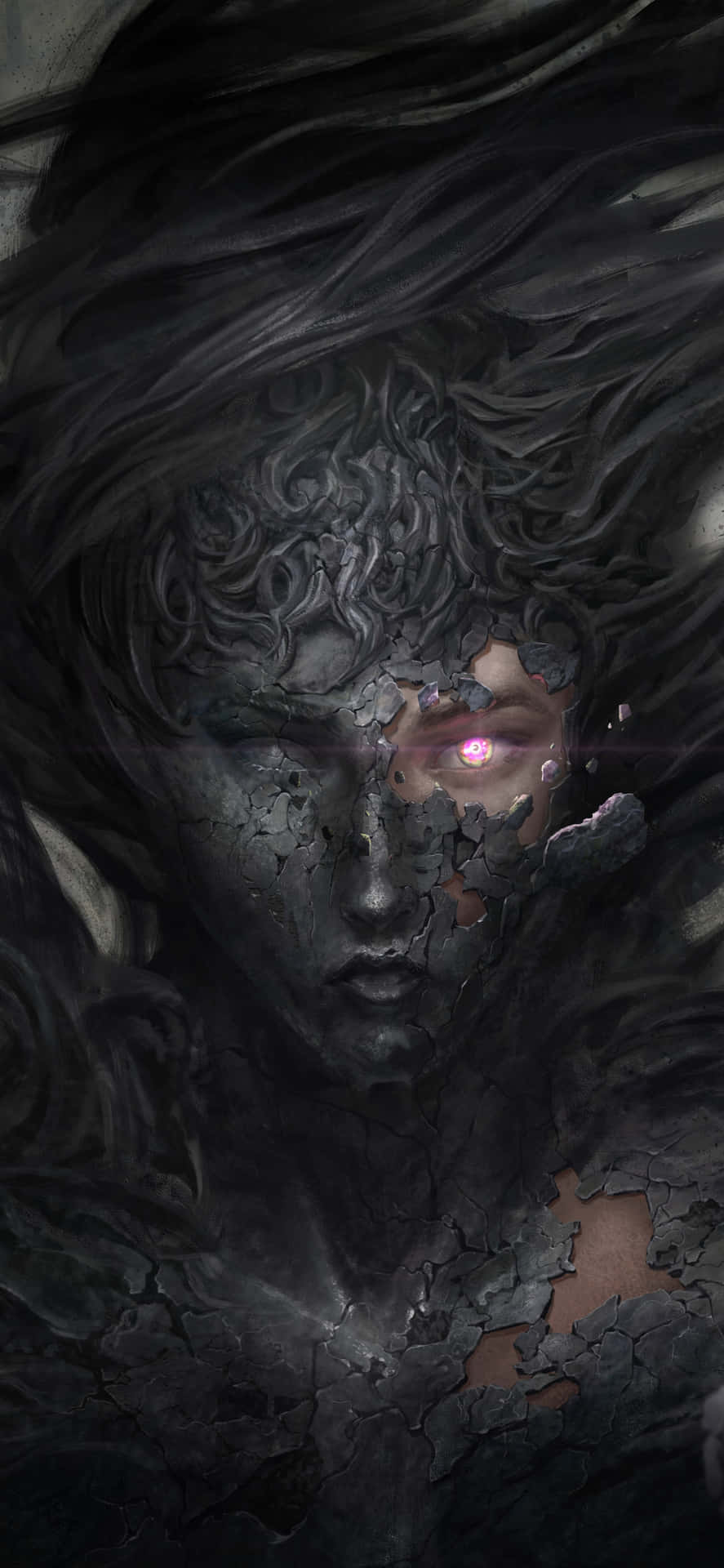 Spooky Demon Iphone Wallpaper Background