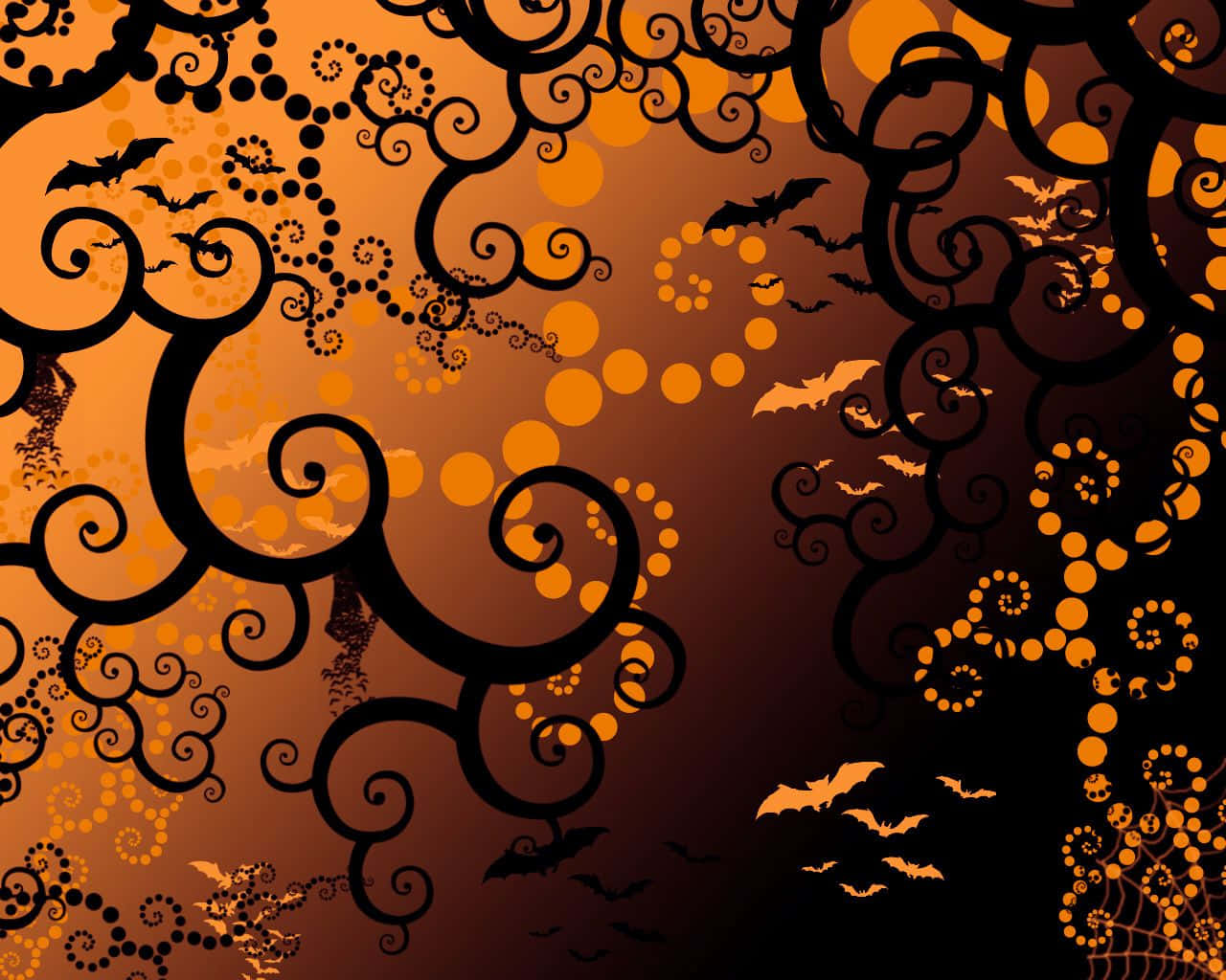 Spooky Digital Art Desktop Background