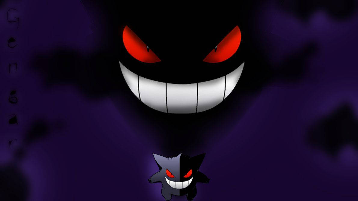 Spooky Gengar Lurks In The Shadows