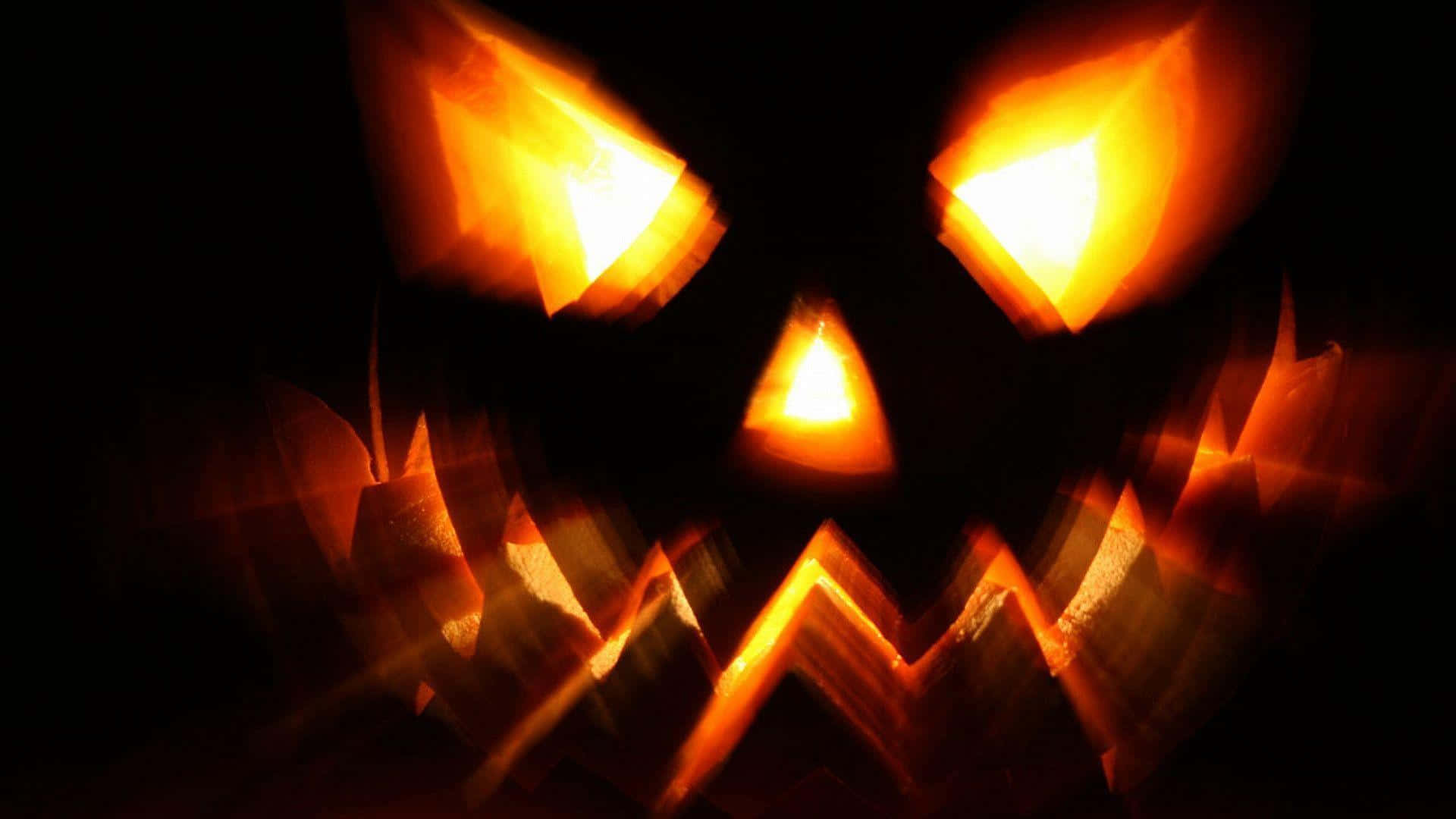 Spooky Halloween Night Background