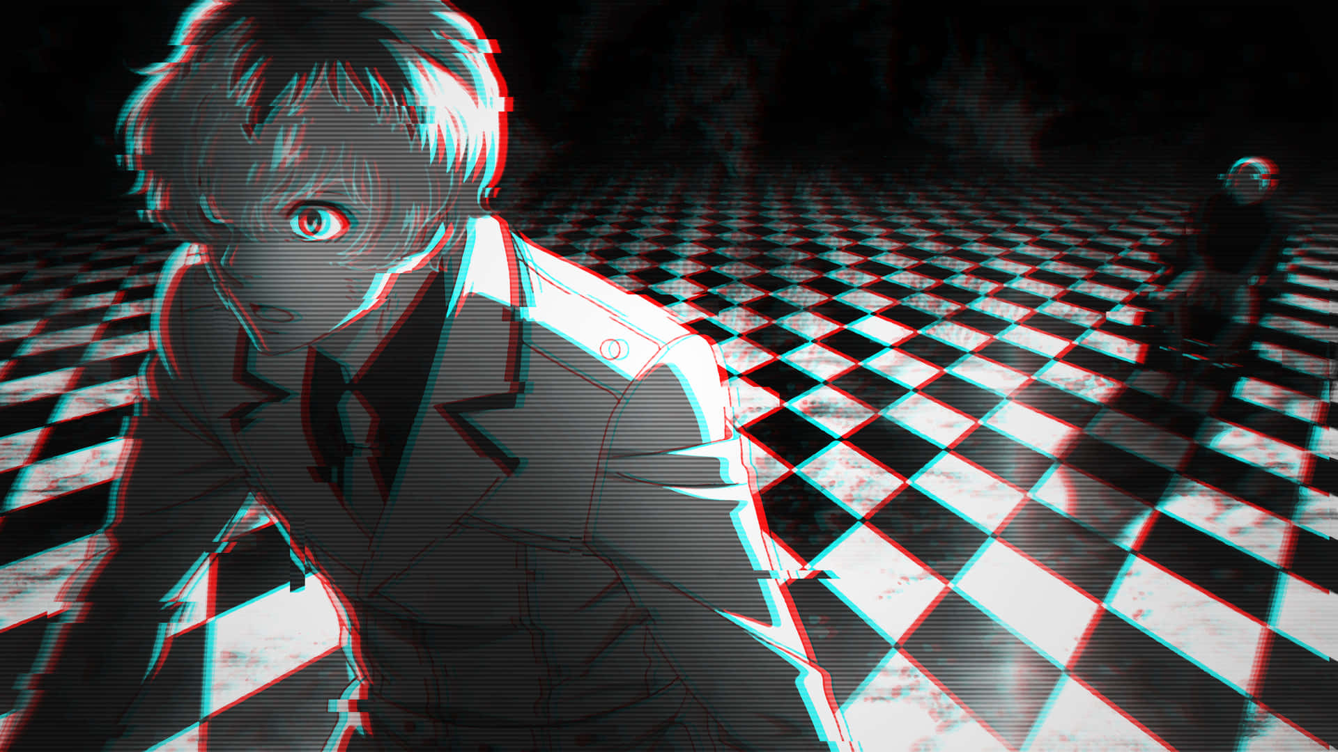 Spooky Ken Kaneki Desktop Background