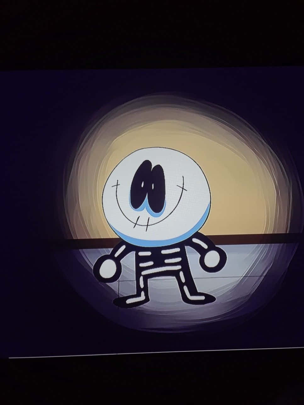 Spooky Month Skeleton Character Background